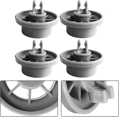 ya 14 9.20 baidi Easy to Assemble 4 Pack Gray Dishwasher Lower Dishrack Wheel 165314 Replacement-1