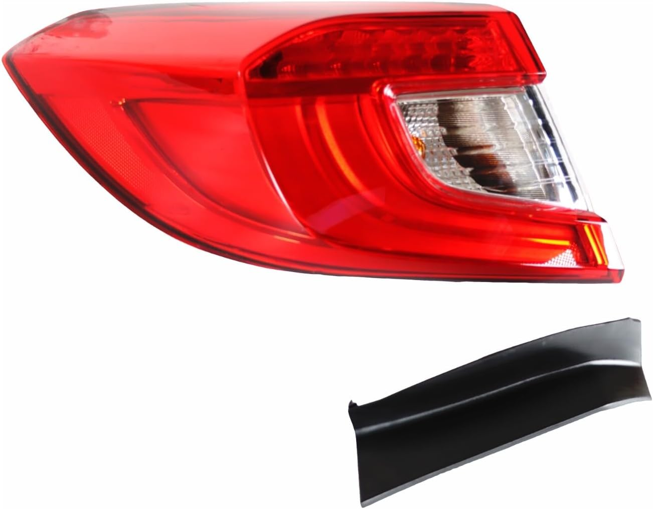 ya 7 8.24 baidi LED Left Driver Outer Tail Light for Honda for Accord 2018-2022 Rear Taillamps Brake