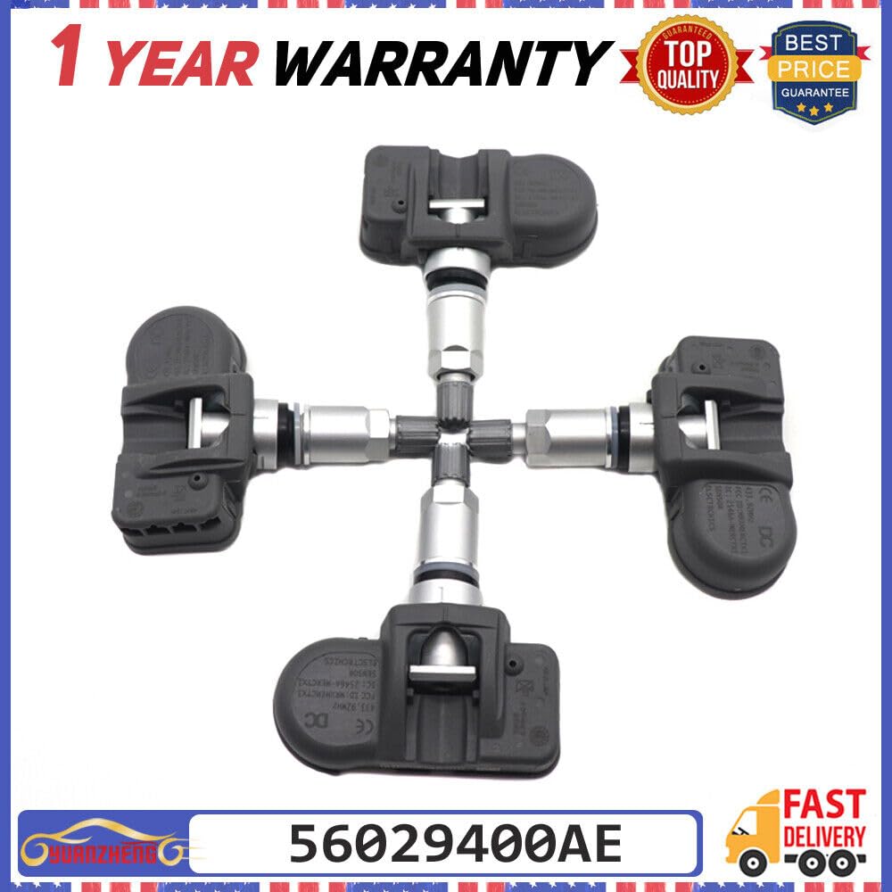 ya 3 8.24 baidi 4 Sets TPMS Tire Pressure Sensor 56029400ae 2008-20 for Dodge for Challenger SRT