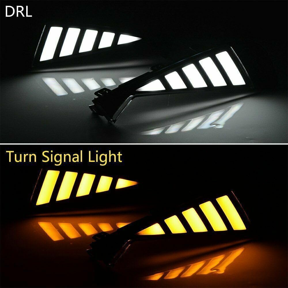 ya 2 8.15 LED DRL daytime running fog light with turn signal suitable for Toyota 2020-2021 C-HR CHR