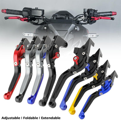ya 4 8.14 Adjustable Foldable Extendable Clutch Brake Lever Kit for Yamaha XSR 700 900/ABS