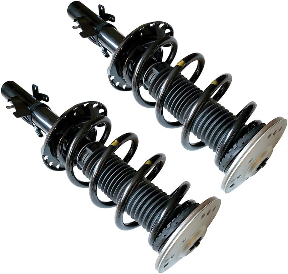 ya 12 10.8 baidi Pair Front Shock Struts Coil Assembly W/Magnetic for Range Rover Evoque L538 12-