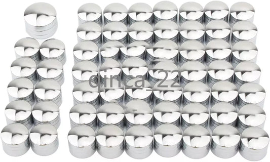 ya 4 8.14 Set Engine Bolt Cover Silver for Harley Chrome 120PCS