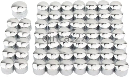 ya 4 8.24 baidi Set Engine Bolt Cover Silver for Harley Chrome 120PCS