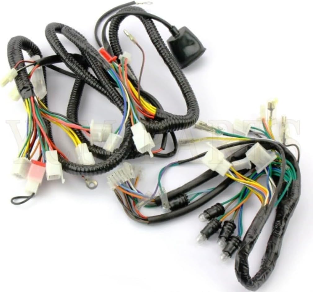 ya 6 8.24 baidi GY6 150CC Wire Harness Wiring Assembly Scooter Moped 11 Pole Magneto forChinese