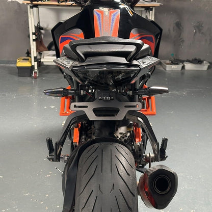 ya 13 9.15 baidi For 1290 Super Duke GT Foldable Fender Eliminator License Plate Rear Turn Signal