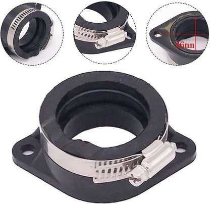 ya 23 10.7 baidi 36mm 40mm Carburetor Adapter Flange Interface Rubber Intake for MANifold Boots Fit