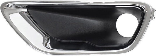 ya 4 8.14 Front Pair Left & Right Fog Lamp Bezel Fits For 2016-2020 for Jeep Grand Cherokee