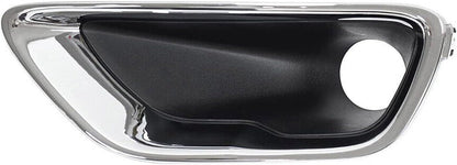 ya 4 8.24 baidi For 2016-2020 for Jeep Grand Cherokee Left+Right Front Fog Light Lamp Bezel Cover AT