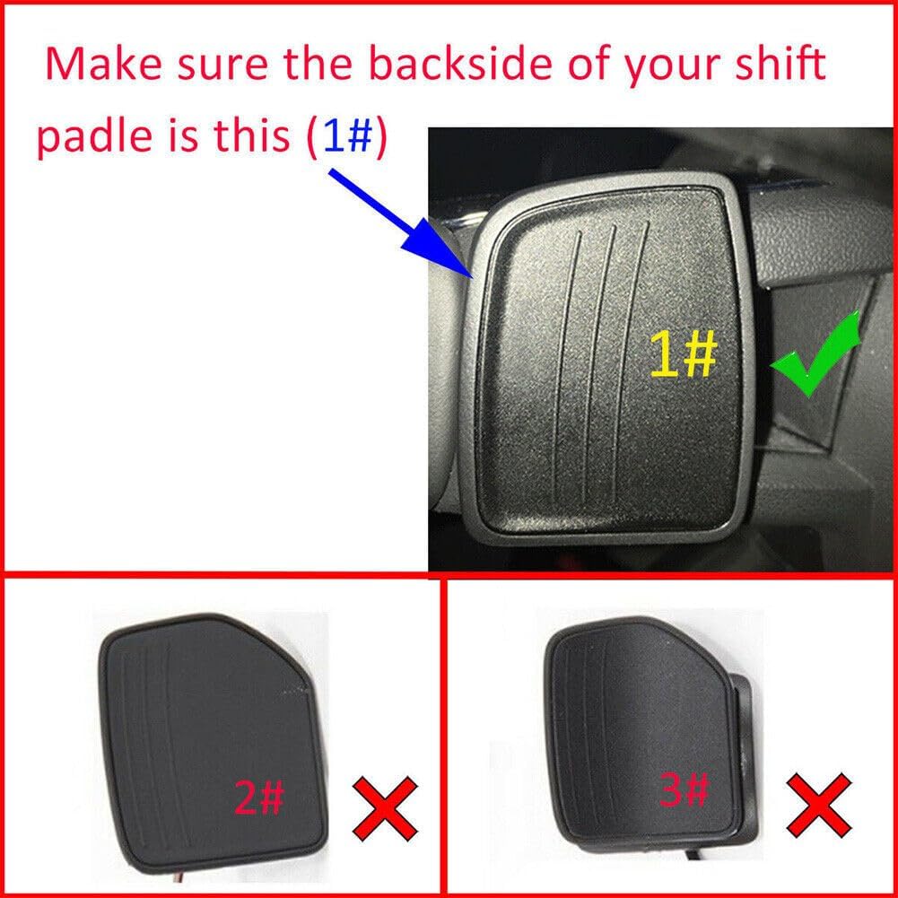 ya 5 8.24 baidi 2xSteering Wheel Shift Paddle Shifter Fit for Audi A3 A4L A5 A6L S3 S4 Q2 Q5L Q7 TTS