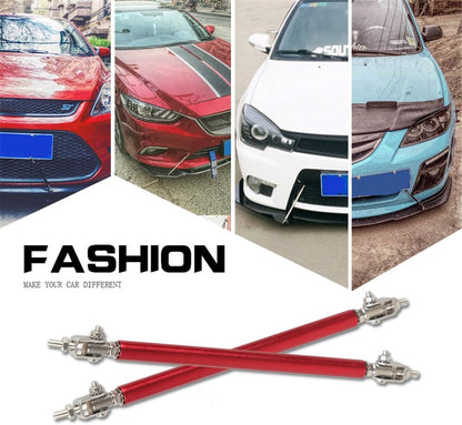 ya 13 9.15 baidi 2psc Racing Adjustable Front Rear Bumper Lip Splitter Support Bar/Pull Rod Kit