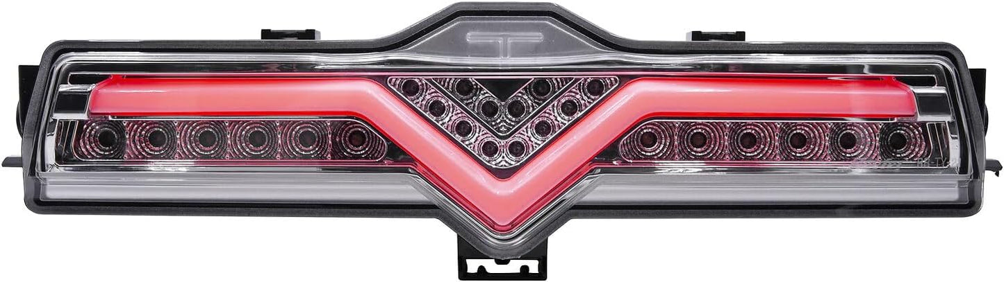 ya 7 8.24 baidi Suitable for 13- for Subaru BRZ for Toyota 86 FR-S Smoked LED Rear Anti-Brake Fog Backup Light