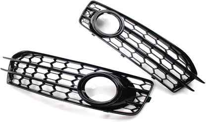 ya 4 8.10 Front Fog Light Lamp Grill Grille Cap for Audi A3 8P S Line 2009-12 Left Right