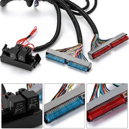 ya 11 9.14 baidiDBC LS Swaps Standalone Wiring Harness W/4L60E 97-06 4.8L 5.3L 6.0L GM LS1 Engine