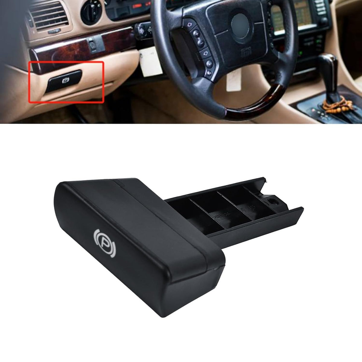 ya 23 10.7 baidi Replace Your for for BMW 7 Series for E38 Parking Brake Handle 51458150465