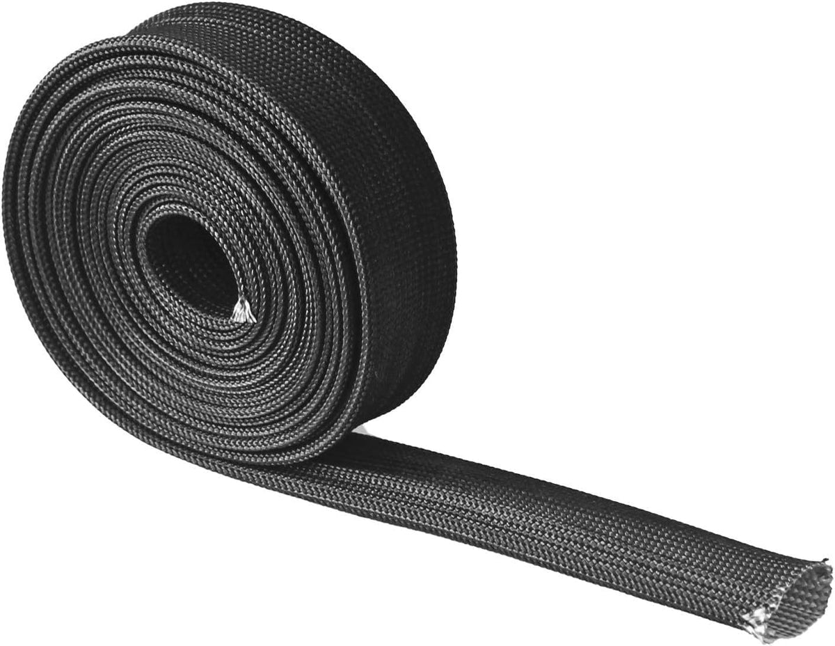 ya 10 9.16 baidi 1 inch ID 25mm Insulation Sleeve Adjustable Hose Hot Spark Plug Wire Suitable for Automotive Wires -