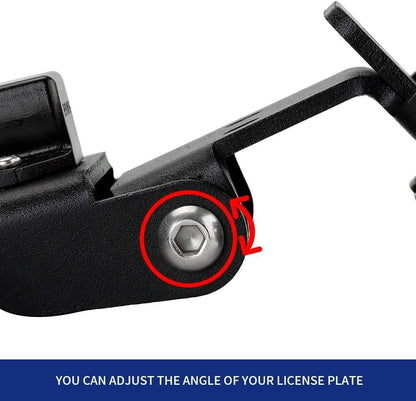 ya 13 9.15 baidi Adjustable Fender Eliminator License Plate Holder for Yamaha YZF R7 MT-07 FZ07