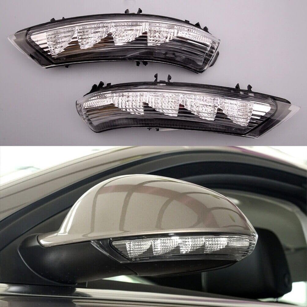 ya 4 8.14 One pair fits for Buick Regal 2011-16 Door wing mirror turn signal side light bulbs USA