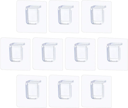 ya 26 10.21 baidi 20 Pcs Adhesive Shelf Bracket,7x7 Punch Reinforced Shelf Support Pegs