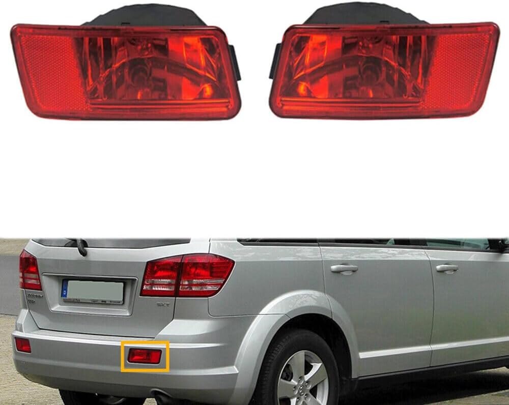 ya 10 9.16 zhengce 1 Dual Tail Rear Bumper Fog Light LH Right Hand Suitable for Dodge Journey