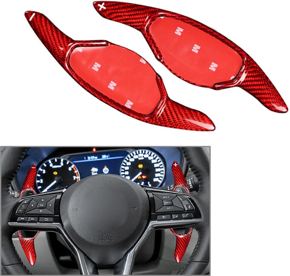 ya 5 8.24 baidi Fit for Nissan Teana Altima 2019-2020 19 Carbon Fiber Steering Wheel Shift Paddle