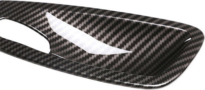 ya 11 9.14 zhengce 2pcs Carbon Fiber Type Door Handle Cover for BMW E81 E82 E87 E88 2007-2011