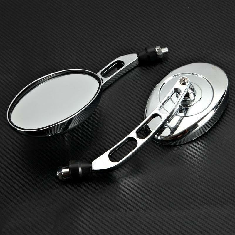 ya 2 8.15 Universal Motorcycle Rearview Mirror Round Mirror Suitable for Kawasaki Vulcan 900 2000 500 800