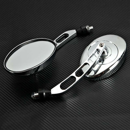 ya 2 8.15 Universal Motorcycle Rearview Mirror Round Mirror Suitable for Kawasaki Vulcan 900 2000 500 800