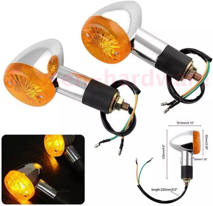 ya 7 8.24 baidi 4X for Honda Nighthawk 250 650 750 Shadow VT750 VT1100 Motorcycle Turn Signals