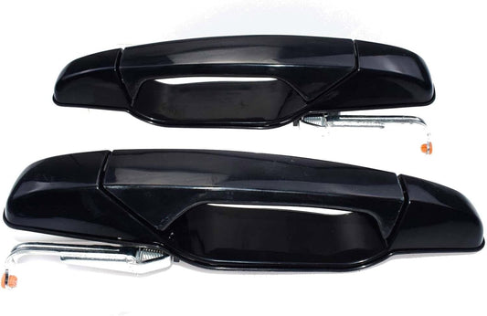 ya 2 8.15 Outside Door Handle Left and Right Rear Black for Chevrolet for GMC for Cadillac 2007-2013