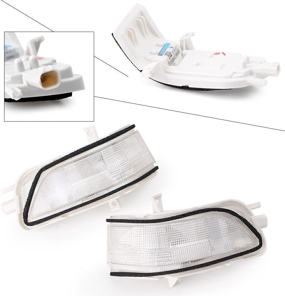 ya 4 8.8 Wing Mirror Indicator Left & Right Lens Lamps Light For 2007-2011 for Honda CRV CR-V