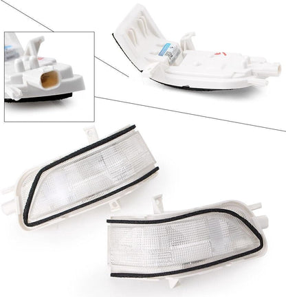 ya 4 8.8 Wing Mirror Indicator Left & Right Lens Lamps Light For 2007-2011 for Honda CRV CR-V