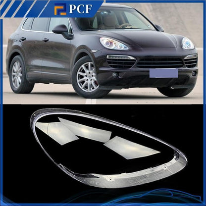 ya 4 8.14 for Porsche Cayenne 2011-2014 Headlight Clear Lens Housing + Sealant Right Side 
