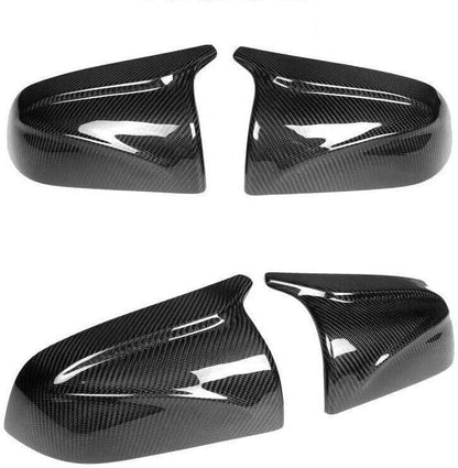 ya 11 9.14 baidiCarbon Fiber Side Mirror Cover Cap Replacement for Tesla Model 3 M Style 2017-23