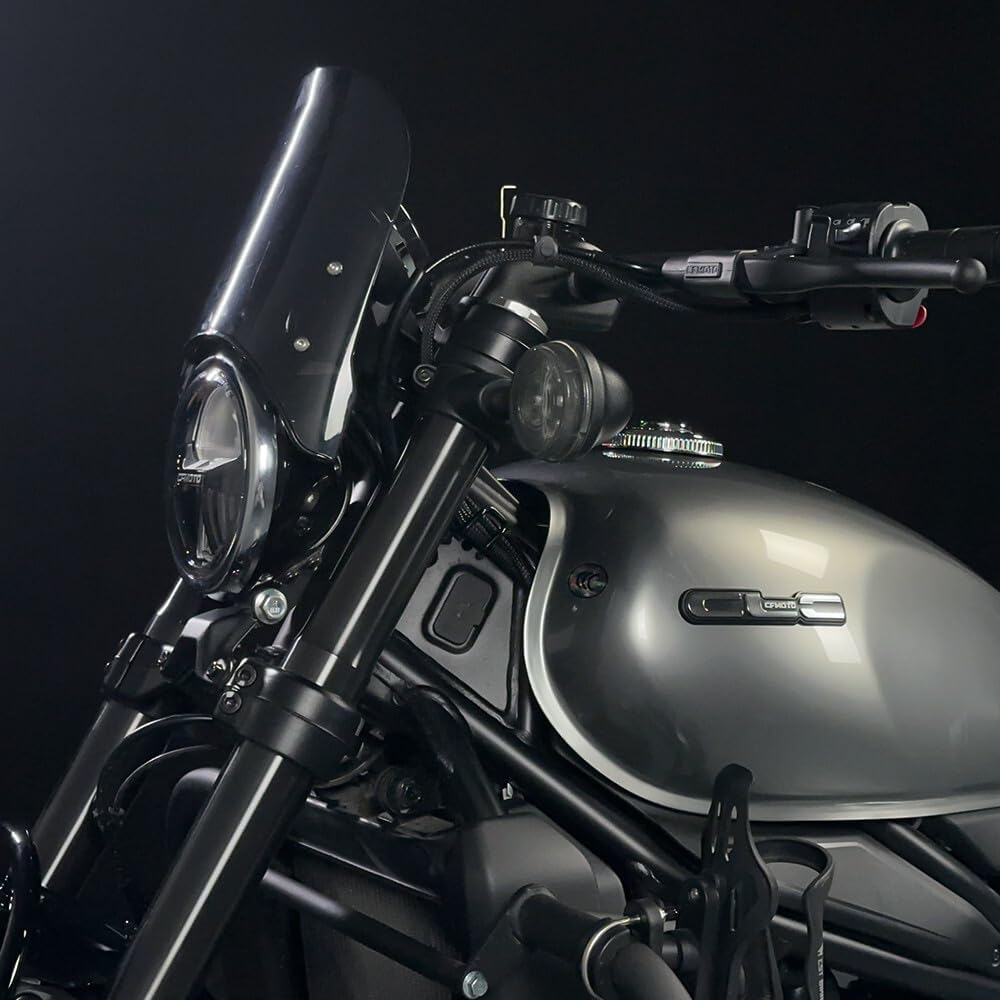 ya 23 10.7 baidi Windshield Windscreen Screen With Mounting Hardware Bracket For CF-MOTO 450CLC