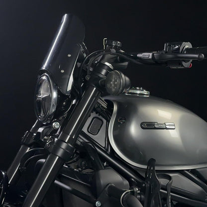 ya 23 10.7 baidi Windshield Windscreen Screen With Mounting Hardware Bracket For CF-MOTO 450CLC