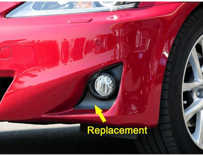 ya 4 8.24 baidi Left driver side front fog lamp bezel fits for Lexus IS250 IS350 2011-2013