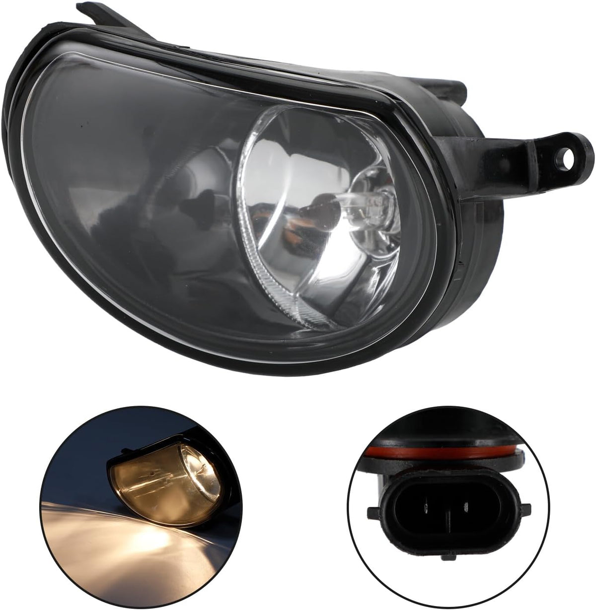 ya 10 9.16 zhengce Front Left Bumper Halogen Fog Light Fog Lamp Fit for AUDI Q7 2010-2015 11-1