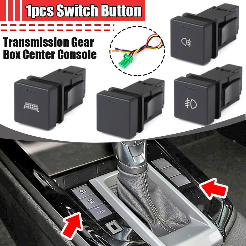 ya 13 9.15 baidi Black Gear Box Center Console Switch Button For for Isuzu D-Max 2020-2023 for Mazda BT50