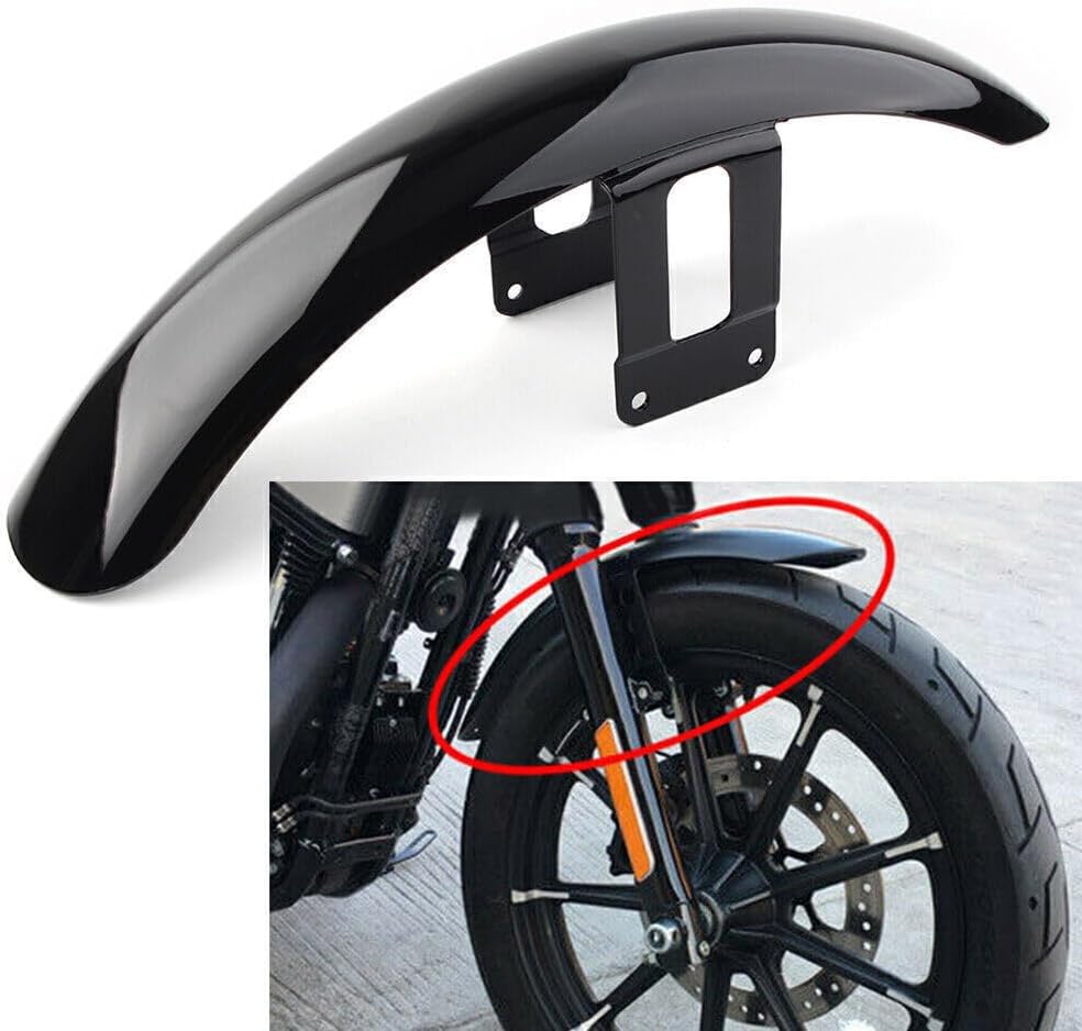 ya 23 10.7 baidi Front fender splash guard for Harley-Davidson Sportster 883 1200-