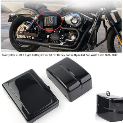 ya 23 10.7 baidi ABS battery side cover suitable for Harley Dyna Fat Bob Low Rider Ultra Wide Glide 06-17-
