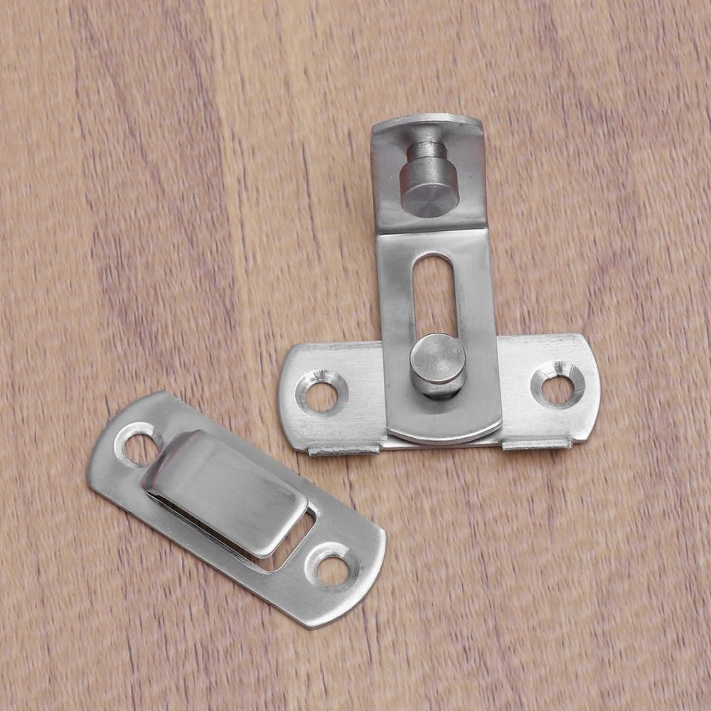 ya 26 10.21 baidi 2 PCS Door Buckle Lock Hardware Bolt Slide Locks for Doors Safety