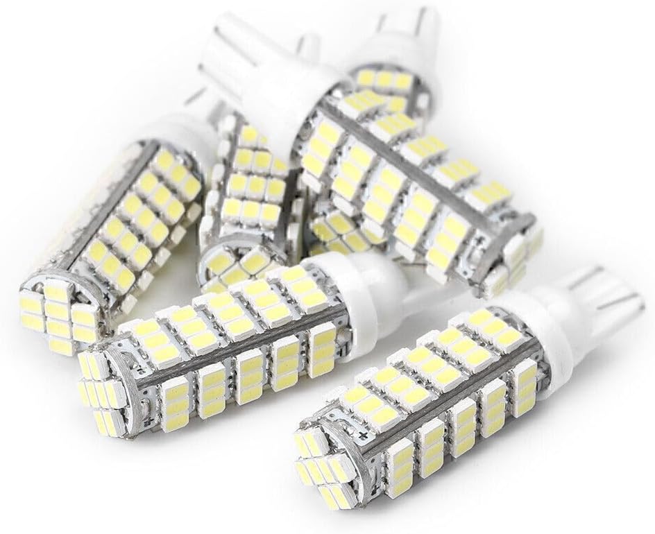 ya 14 9.20 zhengce 12V T10 1206 68 SMD LED White Bulb Car Door Lights W5W 194 168 Clearance 6p-1