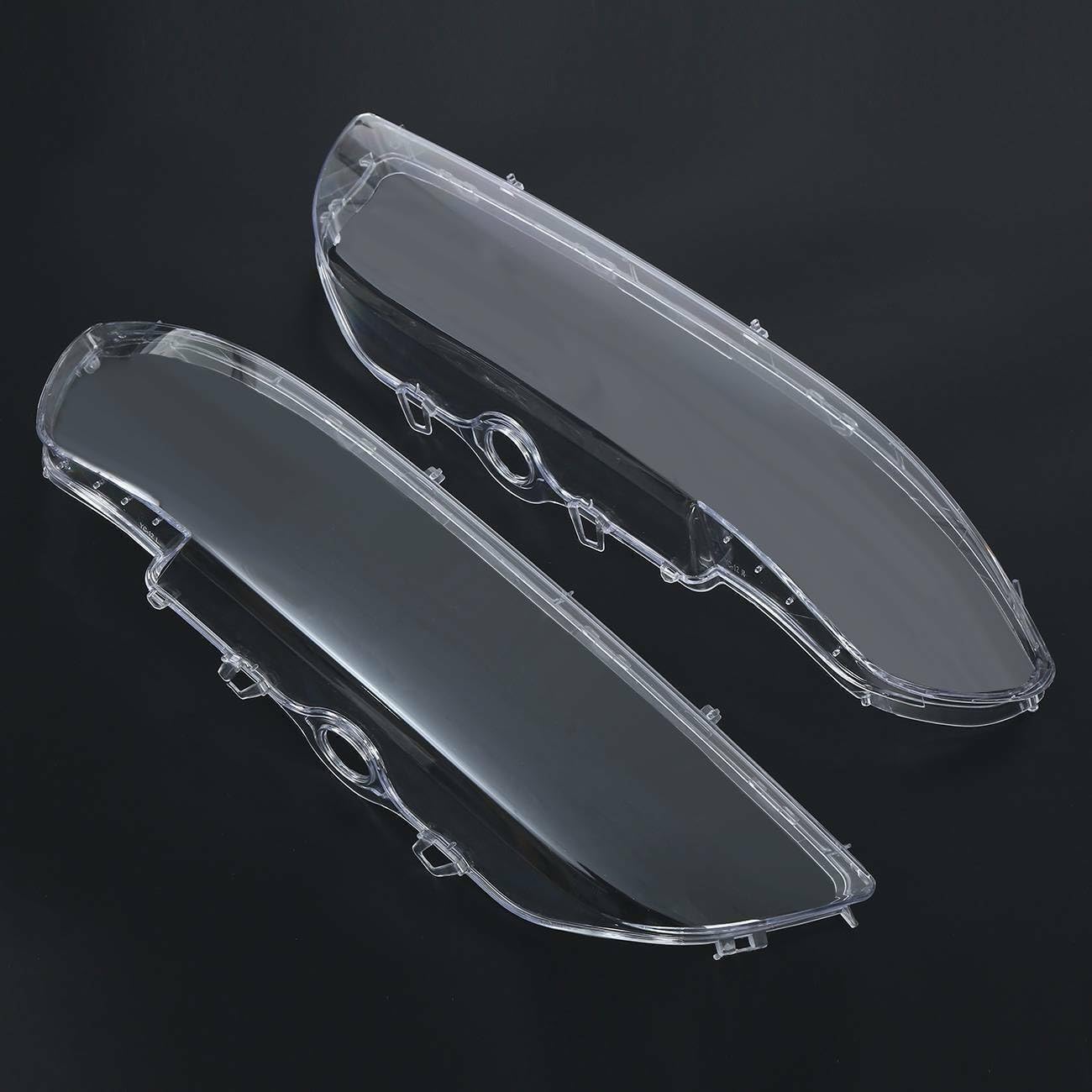 ya 7 8.24 baidi Pair headlight glass headlights housing spreader for BMW E39 1996-2003