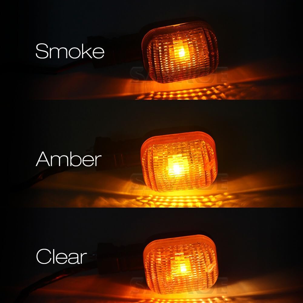 ya 13 9.15 baidi Pair Turn Signal Blinker Light Indicator Lamp Bulb for BMW F650GS F650ST G650GS