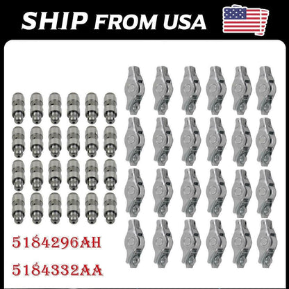 ya 2 8.15 24 Set Rocker Arms Lifters Valve Kit For 2011-2016 3.6L for Chrysler for Dodge for Jeep for Ram