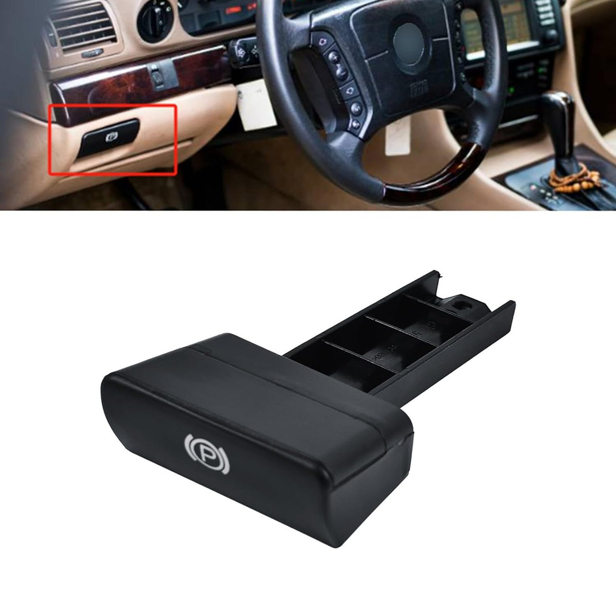 ya 23 10.7 baidi Replace Your for for BMW 7 Series for E38 Parking Brake Handle 51458150465