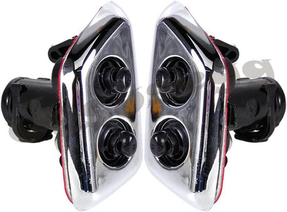 ya 12 10.8 baidi 2Pcs Front Spray Windshield Washer Nozzle Jet Fits for Chrysler 300c 2005 2006 2007