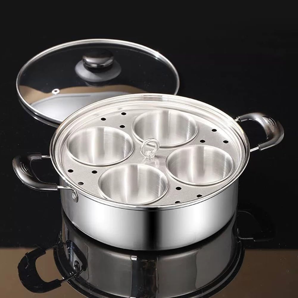ya 14 9.20 baidi Stainless Steel er 20cm Thickened for Home Cooking Eggs and for Mini Cakes-1