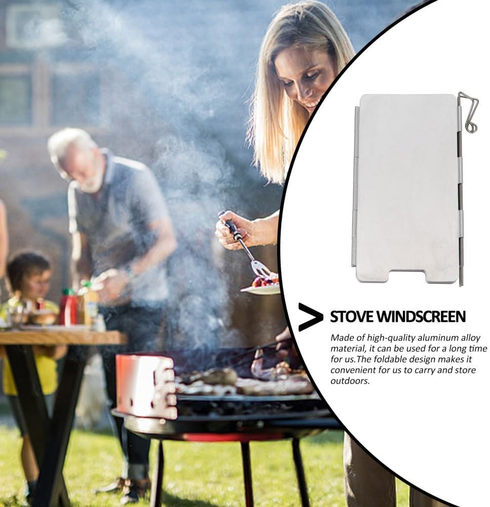 ya 2 8.15 Stove Wind Shield Windshield Compact Windscreen for Camping Supplies